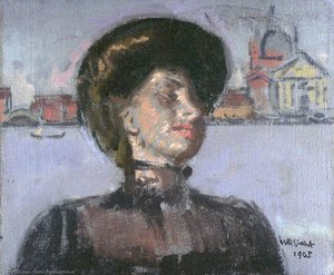 The Lady In The Gondola — Walter Richard Sickert