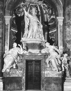 Tomb Of Benedict Xiv — Pietro Bracci