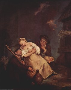 The Sleeping Woman — Pietro Longhi