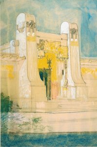 First Draft For An Exhibition House Of The Association Of Visual Artists Vienna Secession — Joseph Maria Olbrich