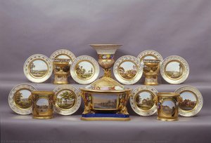 Part Of Princess Luise’s Of Prussia Wedding Service — August Wilhelm Ferdinand Schirmer