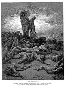 Lăcomia — Gustave Doré