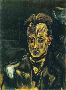 Portrait Of The Composer Anton Von Webern — Oskar Kokoschka