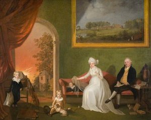 Robert Mynors And His Family — James Millar