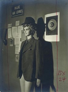 The International Surrealist Exhibition, Marcel Duchamp’s Mannequin — Man Ray