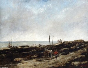 Pesca — Gustave Courbet