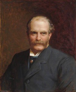 Samuel Sandars (1837–1894), Bibliographer, Barrister And Benefactor (copy Of Lockhart Bogle) — William Edwards Miller