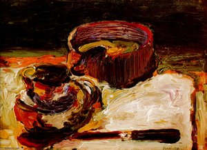Nature Morte Aux Pot D'étain Huile Sur Toile - (23x33cm.jpg) — Henri Matisse