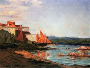 The Point Of The Port Of Saint-tropez — Francis Picabia