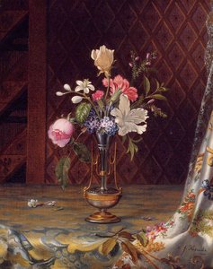 Vase Of Mixed Flowers — Martin Johnson Heade