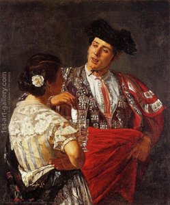 Das Panel Dem Stierkämpfer Anbieten — Mary Stevenson Cassatt