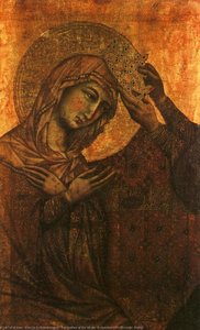 Coronación De La Virgen — Duccio Di Buoninsegna