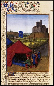 The Death Of Bertrand Du Geusclin (c.1320-80) At Chateauneuf-de-randon — Жан Фуке