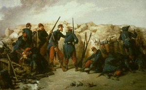 Tranchée Devant Sébastopol — Isidore Alexandre Augustin Pils