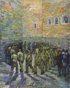 The Prison Courtyard — Vincent Willem Van Gogh
