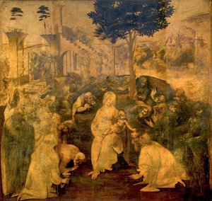 The Adoration Of The Magi (the Draft) — Leonardo Da Vinci