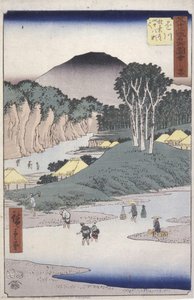 Station 27, Kakegawa — Utagawa Hiroshige