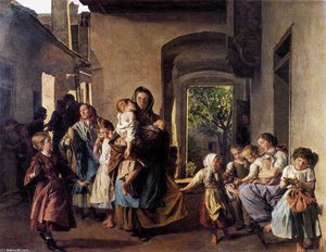 After Confiscation — Ferdinand Georg Waldmüller