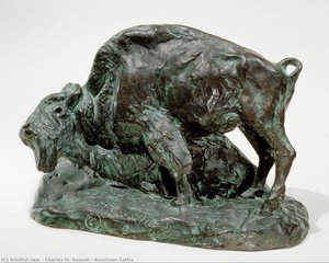 American Cattle — Charles Marion Russell