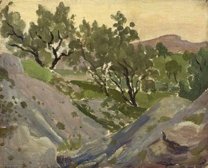 Olives In Spain — Augustus Edwin John