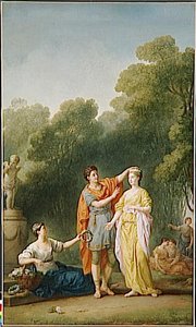 Amant Couronnant Sa Maitresse — Žozef Mari Jan