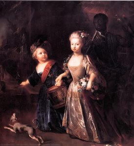 Frederick And His Sister Wilhelmina — Antoine Pesne