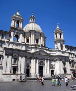 Sant'agnese In Agone — Carlo Rainaldi