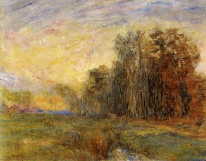 La Lisière Du Bois À Ostende — James Ensor