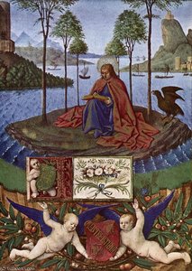 St John At Patmos — Jean Fouquet