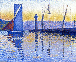Le Phare, Saint-tropez — Paul Signac