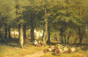 Im Hain — Ivan Ivanovich Shishkin