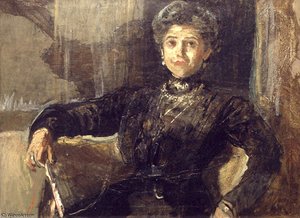 Senora De Alvarez — Ignacio Pinazo Camarlench