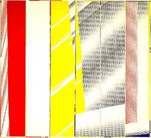 Specchio A Sei Pannelli — Roy Lichtenstein