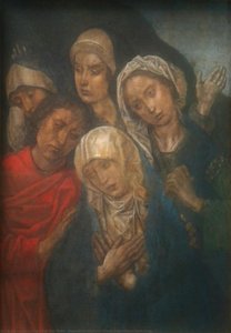 Deposition Diptych (small Deposition, Right Wing) — Hugo Van Der Goes
