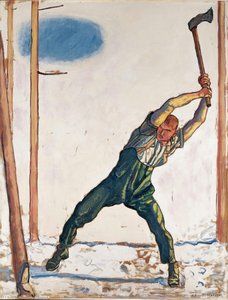 Woodcutter — Ferdinand Hodler