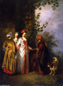 Il Predicatore Del Futuro — Jean-antoine Watteau