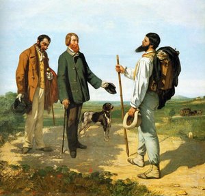 Pasaikimas Arba Bonjour Monsieur Courbet — Gustavas Kurbė