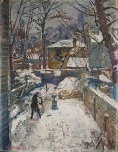 Chelsea Garden Under Snow (the Black Spider) — Kenneth Green