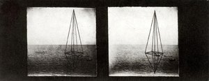 Håndlavet Stereotikon Slide — Marcel Duchamp