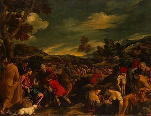 Miracle Of The Loaves And Fishes — Pedro Orrente