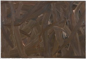 Vermalung (braun) — Gerhard Richter