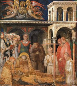 La Morte Di Sant' Martino — Simone Martini