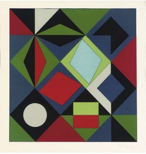 Abstrakte Komposition 16 — Victor Vasarely
