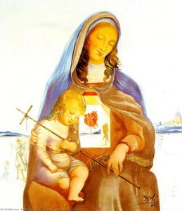 Madonna Ja Müstilik Õit — Salvador Dalí