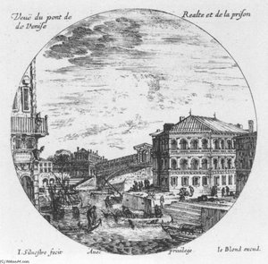 The Rialto Bridge From The North — Israël Silvestre