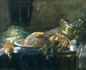 Mort Naturelle Aux Légumes — James Ensor