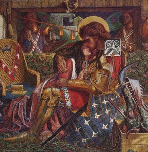El Matrimonio De San Jorge Y La Princesa Sabra — Dante Gabriel Rossetti