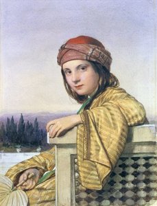 Portrait Of A Turkish Girl — William Charles Thomas Dobson