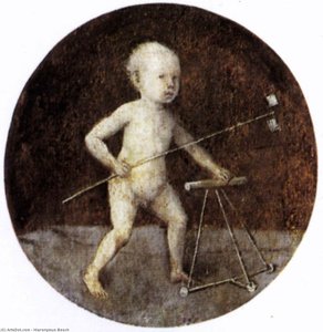 Christ Child With A Walking Frame — Hieronymus Bosch
