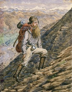 Miner, Rocky Mountains, Canada — William George Richardson Hind
